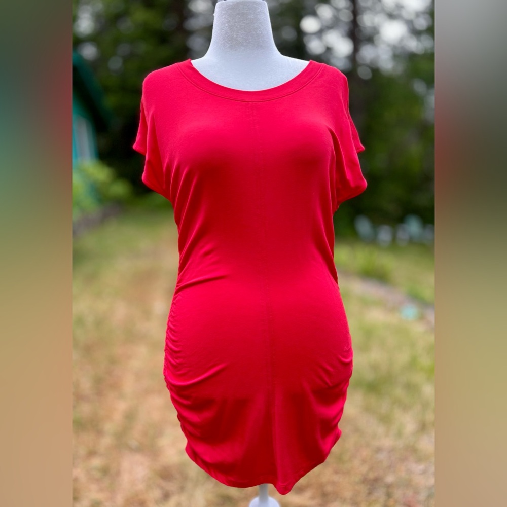 NWOT Red CAbi Mini Dress/long Tunic Size M